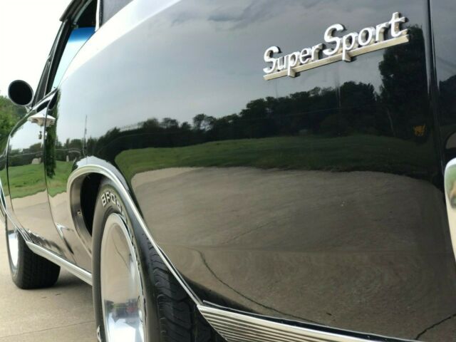 1966 Black Chevrolet Chevelle Coupe