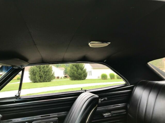 1966 Black Chevrolet Chevelle Coupe