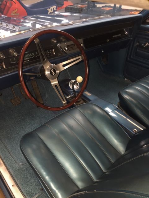 1966 Blue Chevrolet Chevelle Convertible