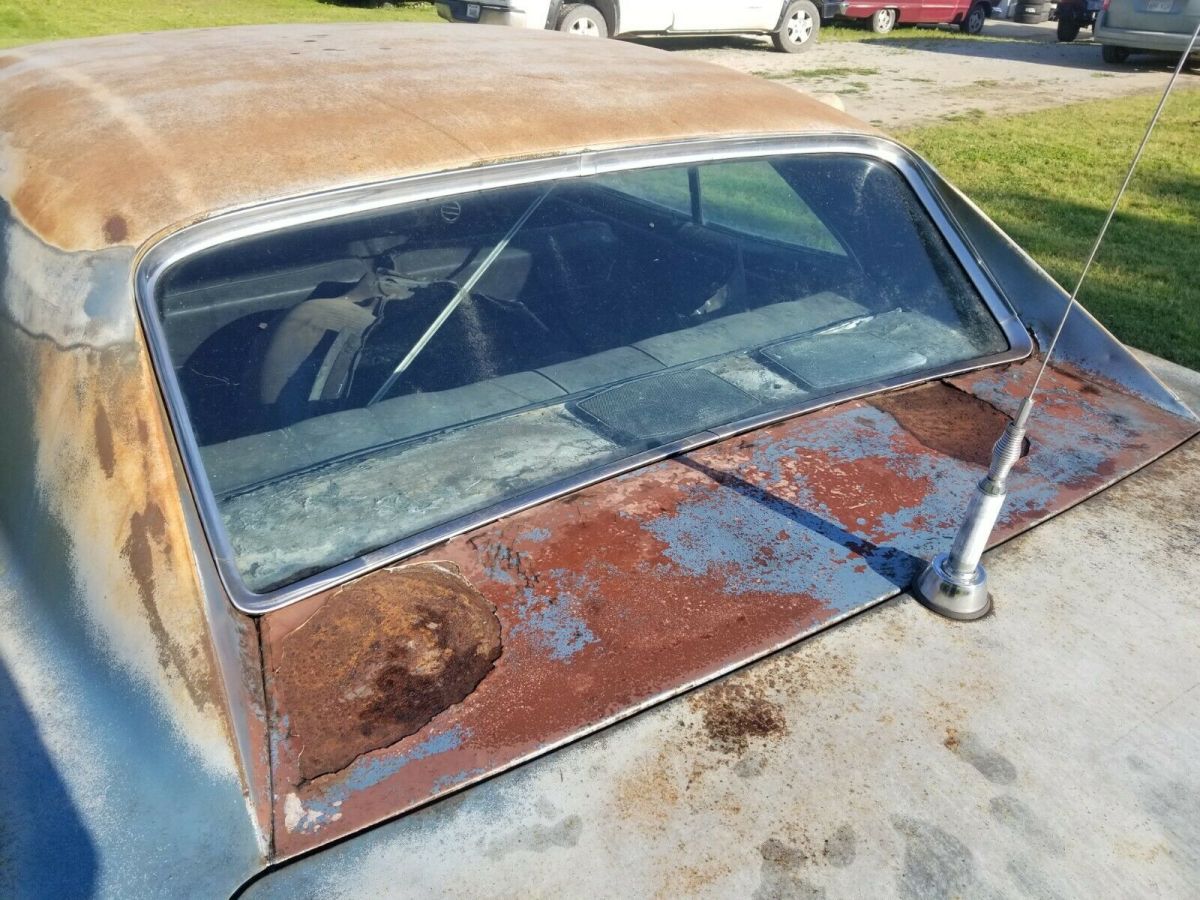 1966 Blue Chevrolet Chevelle Coupe