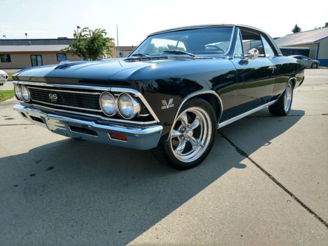 1966 Black Chevrolet Chevelle