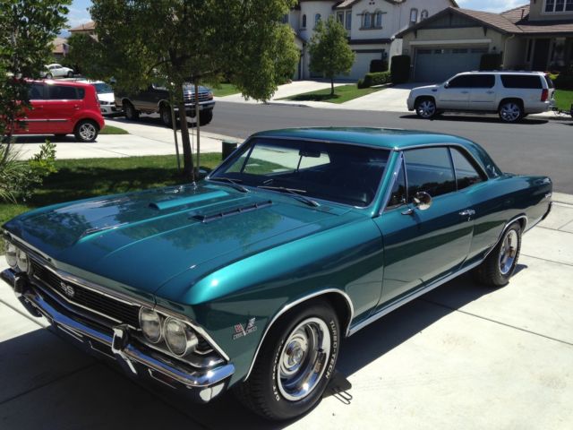 1966 Tropic Turquoise ( gm ) Chevrolet Chevelle Coupe