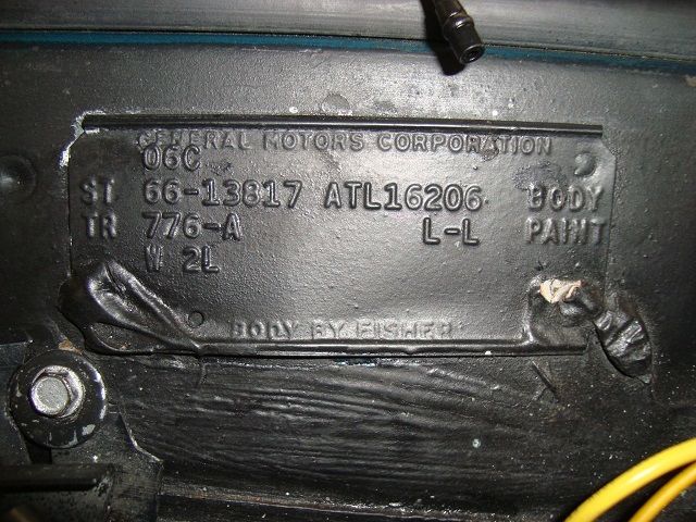 1966 Tropic Turquoise ( gm ) Chevrolet Chevelle Coupe