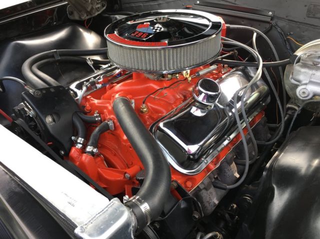 1966 Black Chevrolet Chevelle 2 Door Hardtop