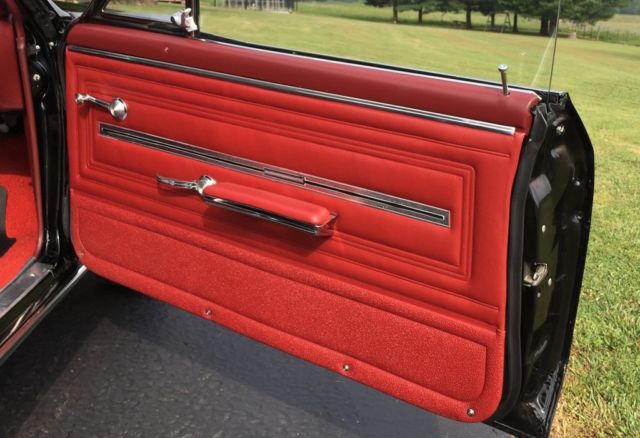 1966 Black Chevrolet Chevelle 2 Door Hardtop