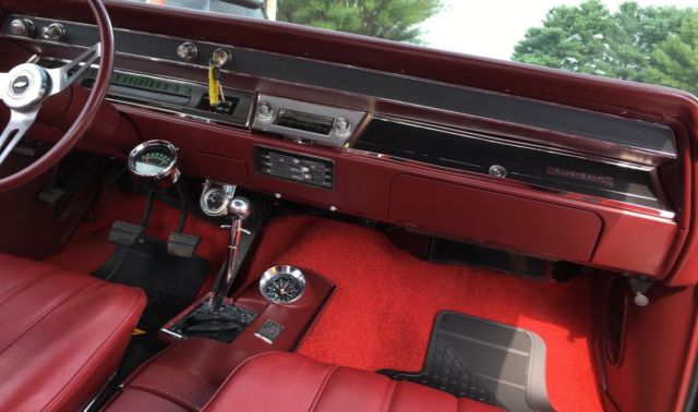 1966 Black Chevrolet Chevelle 2 Door Hardtop