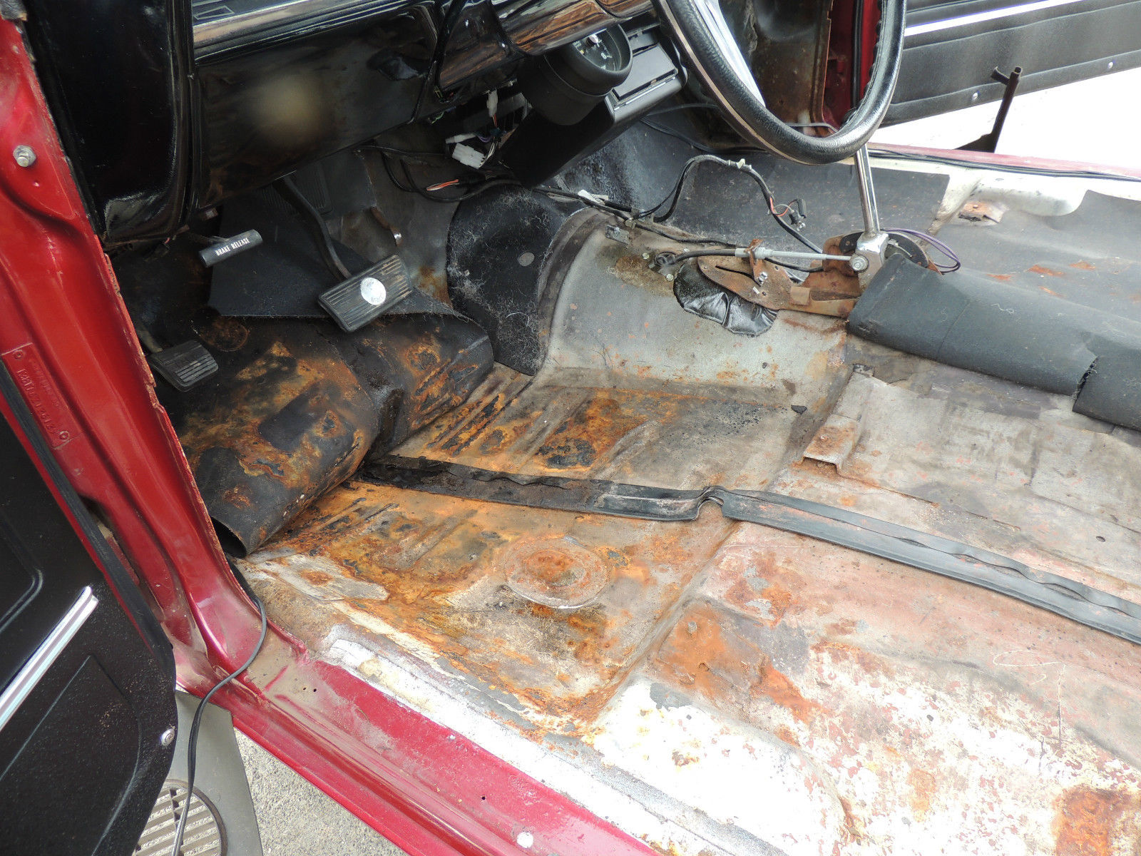 1966 Burgundy Chevrolet Chevelle Coupe