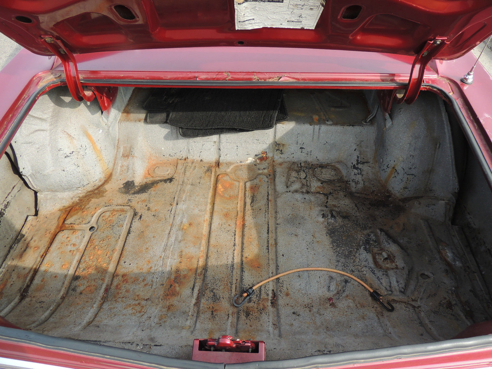 1966 Burgundy Chevrolet Chevelle Coupe