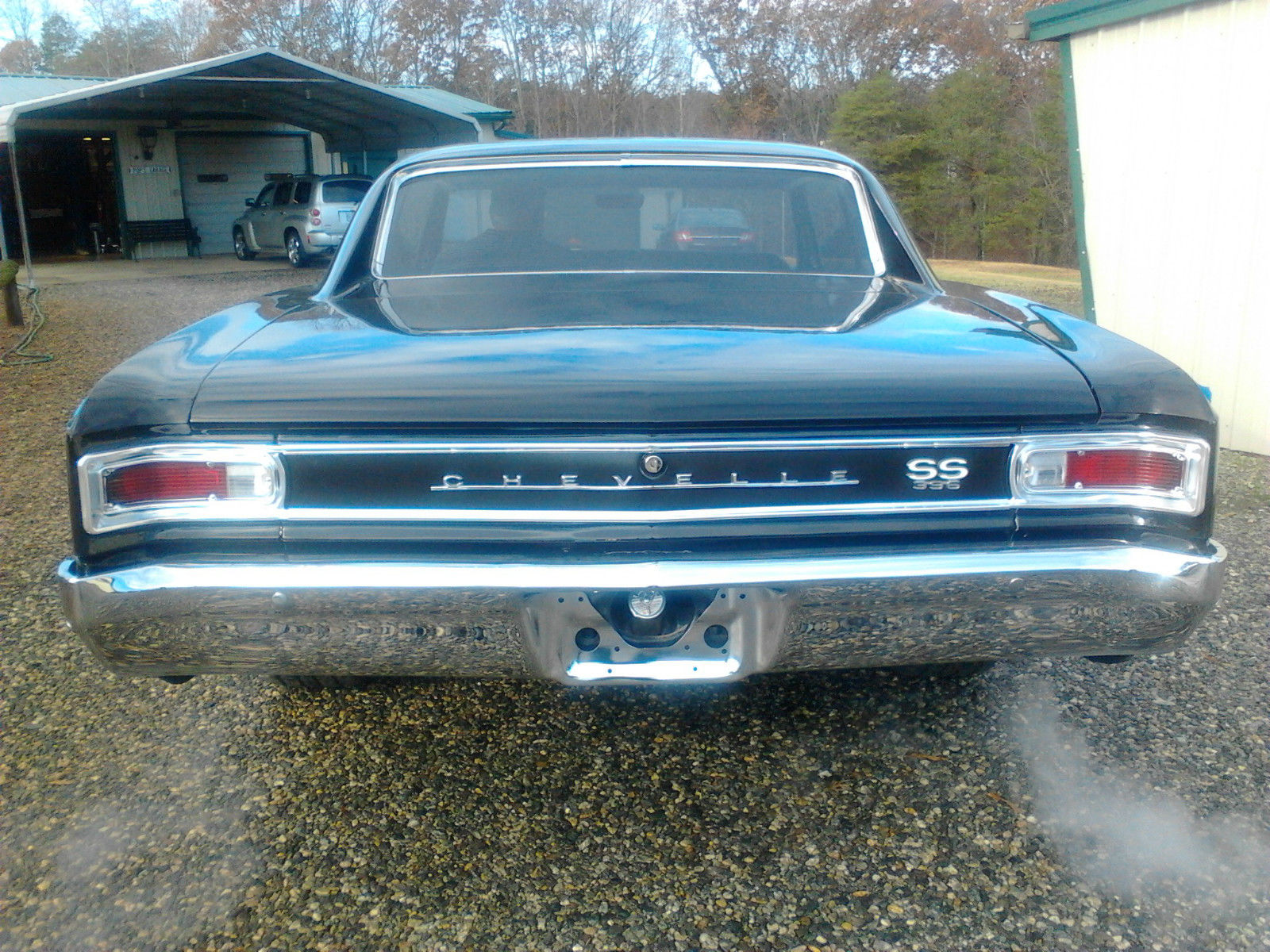 1966 Red Chevrolet Chevelle Coupe