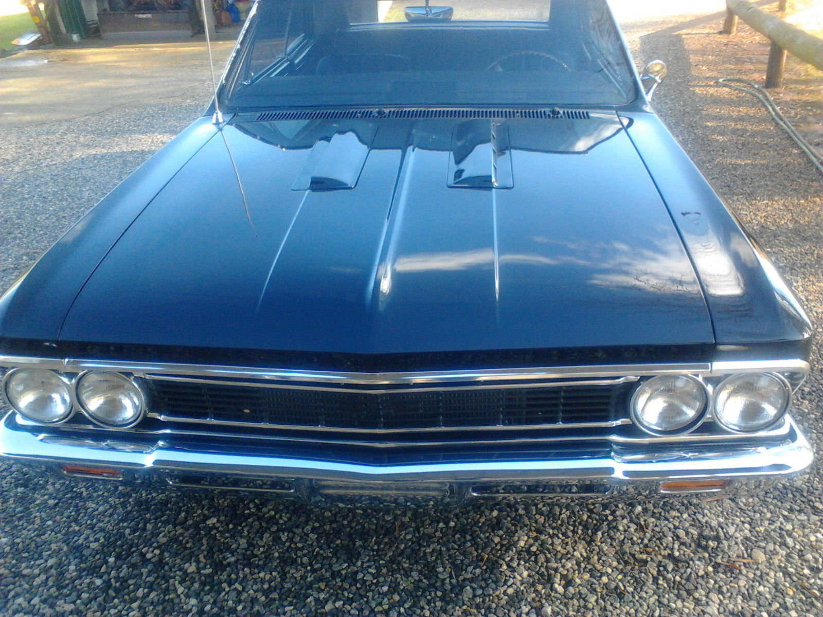 1966 Red Chevrolet Chevelle Coupe