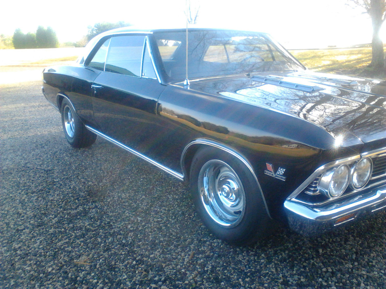 1966 Red Chevrolet Chevelle Coupe