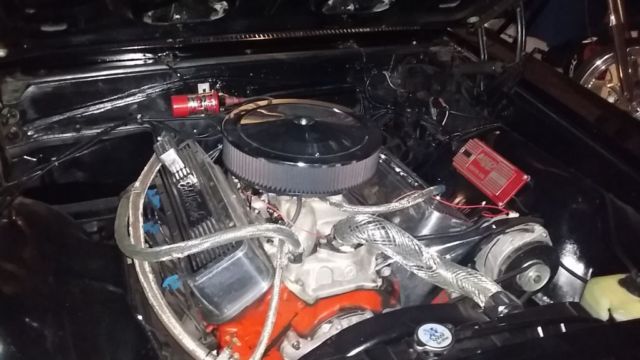 1966 Black Chevrolet Chevelle Convertible