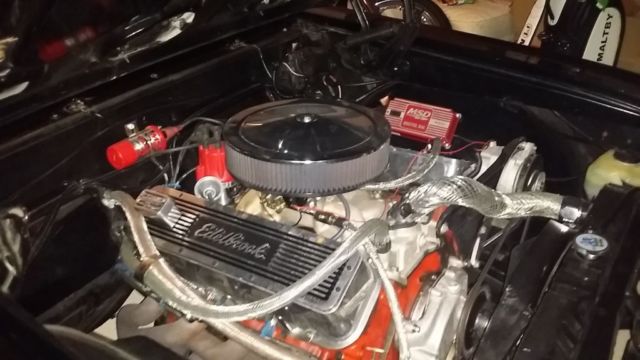 1966 Black Chevrolet Chevelle Convertible