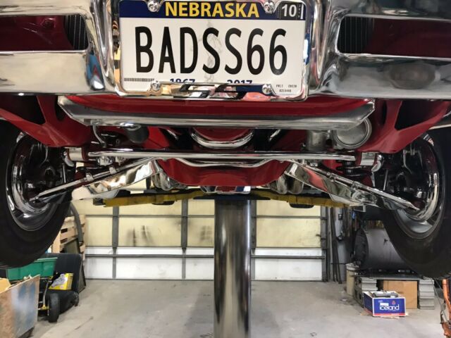 1966 Red Chevrolet Chevelle Coupe