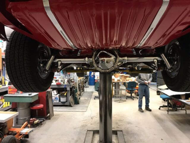 1966 Red Chevrolet Chevelle Coupe