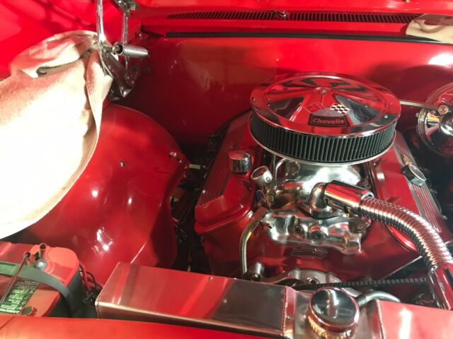 1966 Red Chevrolet Chevelle Coupe