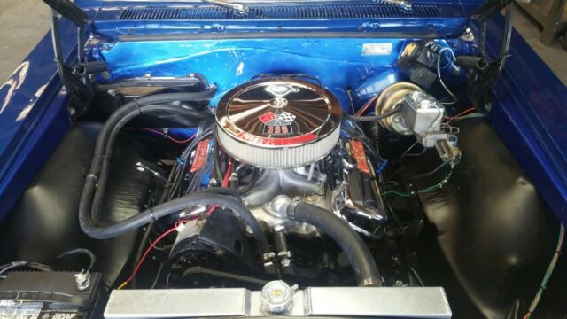 1966 Blue Chevrolet Chevelle Coupe