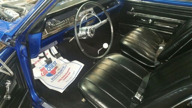 1966 Blue Chevrolet Chevelle Coupe