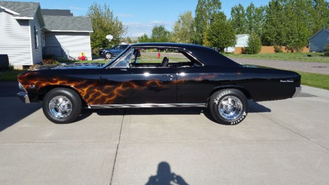 1966 Black Chevrolet Chevelle