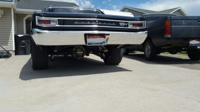 1966 Black Chevrolet Chevelle