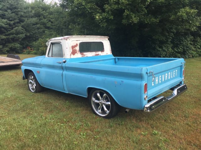 1966 Blue/white Chevrolet C-10 Cab & Chassis