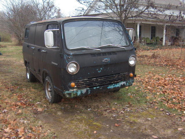 1966 Black Chevrolet C-10 Van Camper