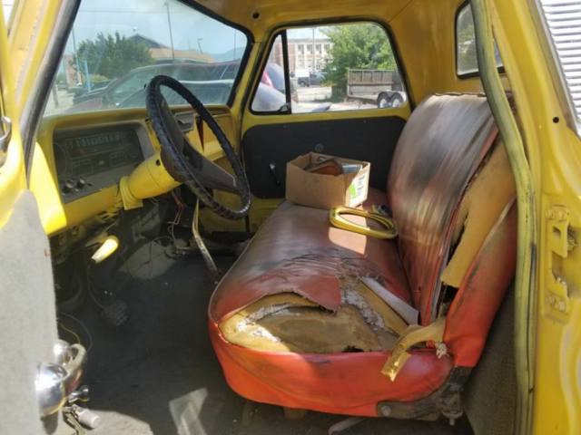 1966 Yellow Chevrolet C-10