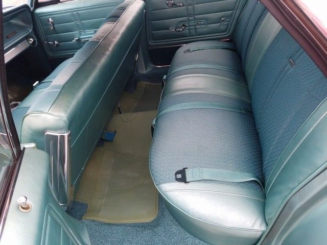 1966 Turquoise Chevrolet Impala 4 Door Hard Top