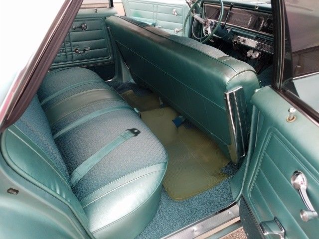 1966 Turquoise Chevrolet Impala 4 Door Hard Top