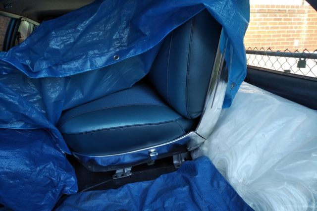 1966 Patina/Blue Chevrolet Bel Air/150/210 Sedan