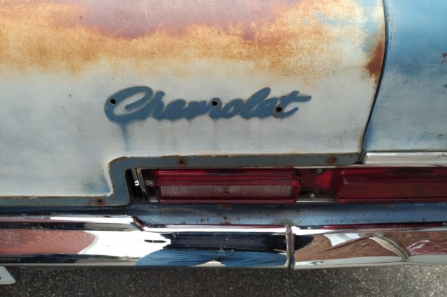 1966 Patina/Blue Chevrolet Bel Air/150/210 Sedan
