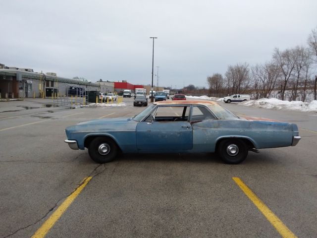 1966 Patina/Blue Chevrolet Bel Air/150/210 Sedan