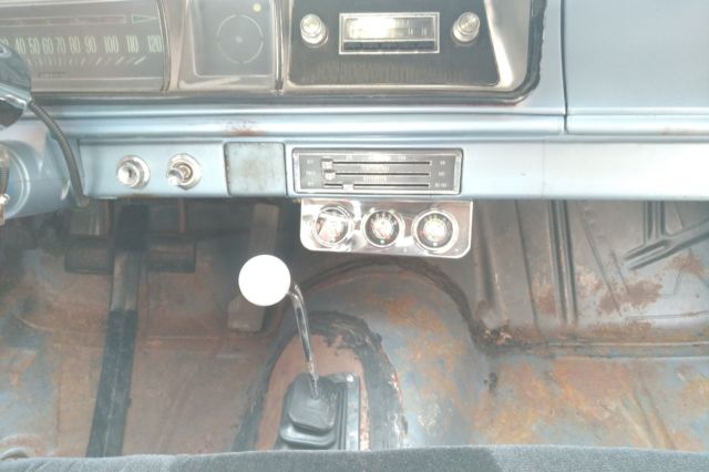1966 Patina/Blue Chevrolet Bel Air/150/210 Sedan
