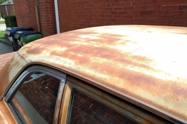 1966 Patina/Blue Chevrolet Bel Air/150/210 Sedan