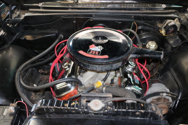 1966 Black Chevrolet Bel Air/150/210 Coupe