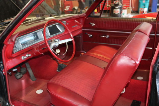 1966 Black Chevrolet Bel Air/150/210 Coupe