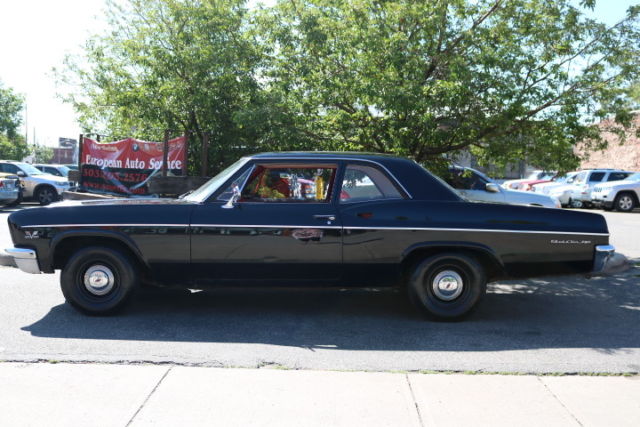 1966 Black Chevrolet Bel Air/150/210 Coupe