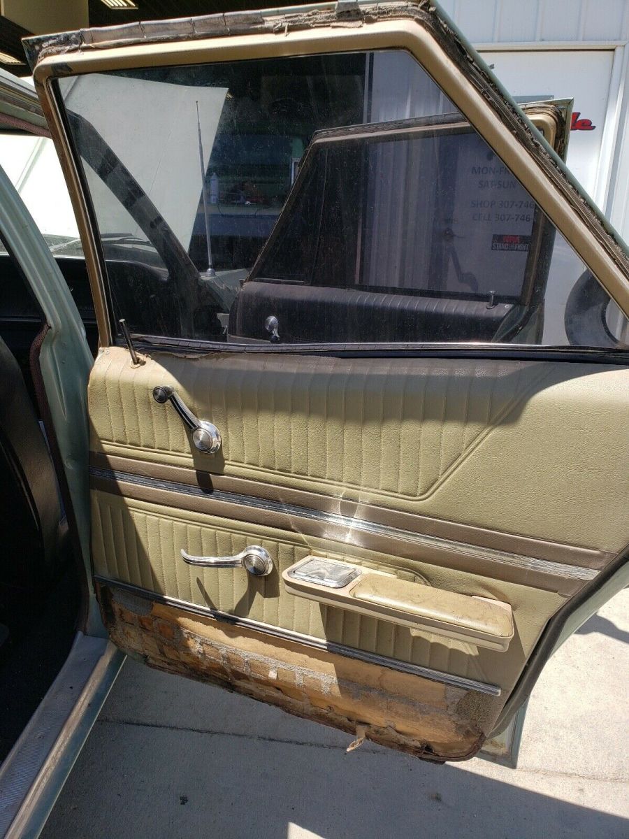 1966 Blue Chevrolet Bel Air Coupe