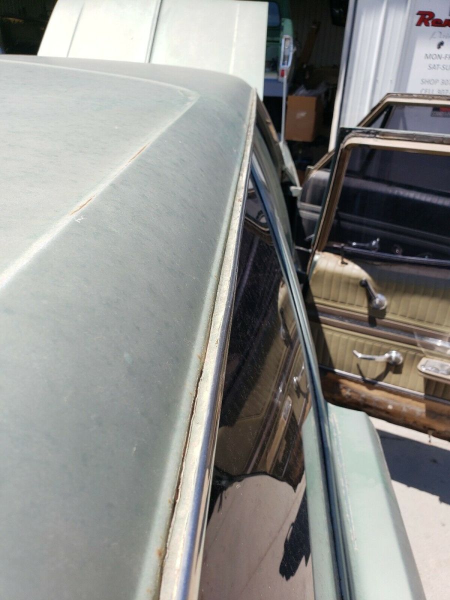 1966 Blue Chevrolet Bel Air Coupe