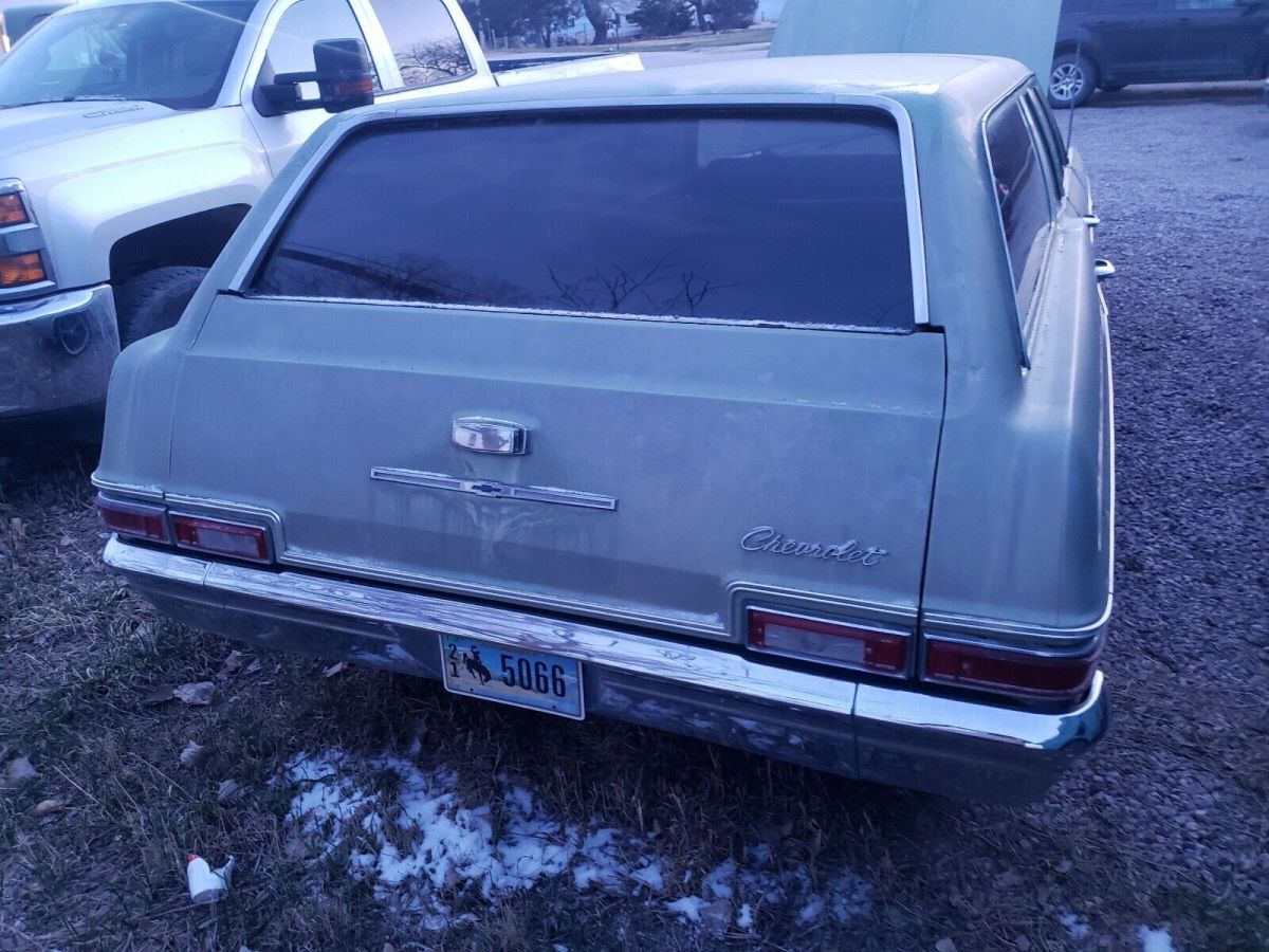 1966 Blue Chevrolet Bel Air Coupe