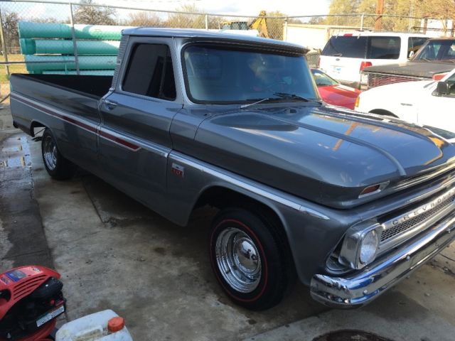 1966 Gray Chevrolet C-10 Standard Cab Pickup