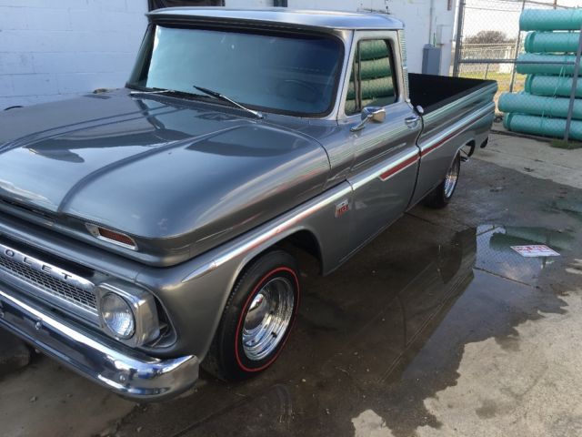1966 Gray Chevrolet C-10 Standard Cab Pickup