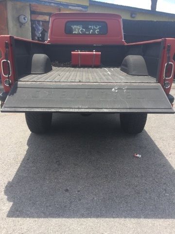 1966 Red Chevrolet C-10 Standard Cab Pickup