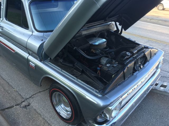 1966 Gray Chevrolet C-10 Standard Cab Pickup