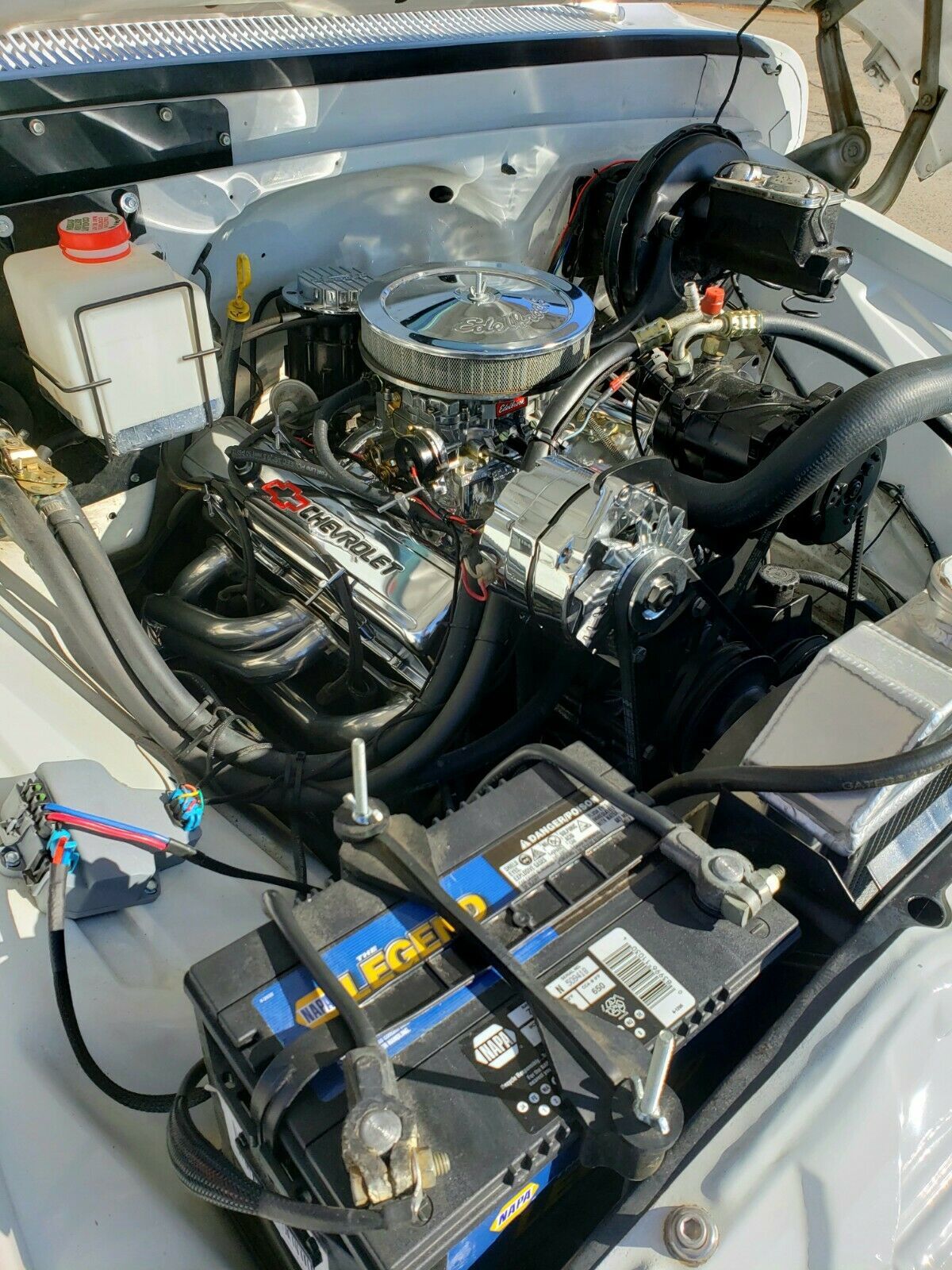 1966 White Chevrolet C-10 Fleetside