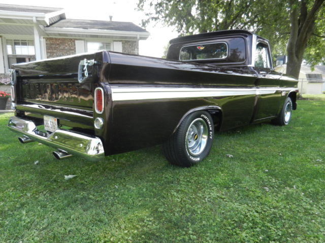 1966 Black/Cherry Chevrolet C-10 Standard Cab Pickup