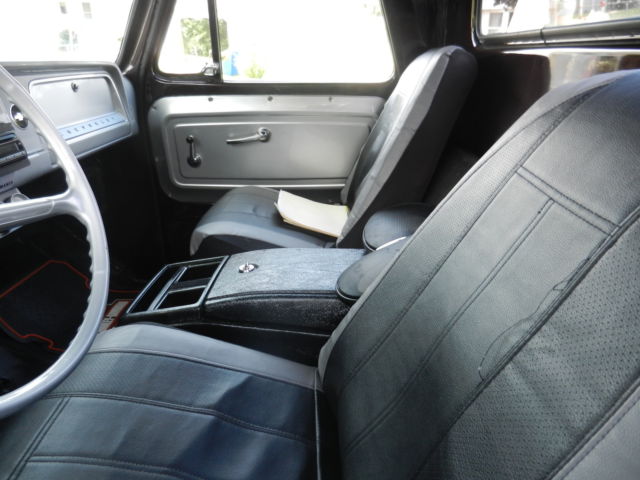 1966 Black/Cherry Chevrolet C-10 Standard Cab Pickup