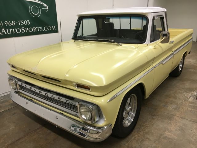1966 Yellow Chevrolet C-10 Crew Cab Pickup