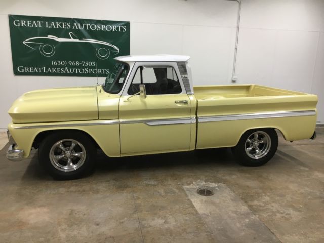 1966 Yellow Chevrolet C-10 Crew Cab Pickup
