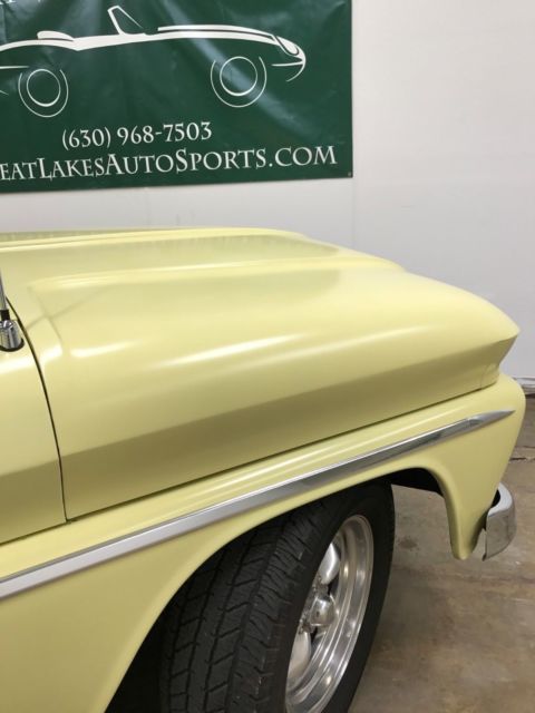 1966 Yellow Chevrolet C-10 Crew Cab Pickup